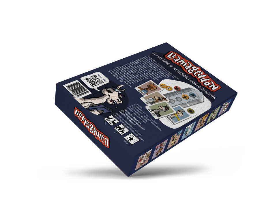 LLAMAGEDDON Board Game