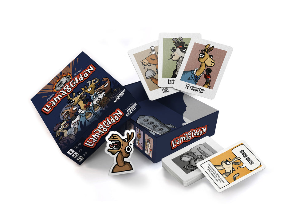 LLAMAGEDDON Board Game