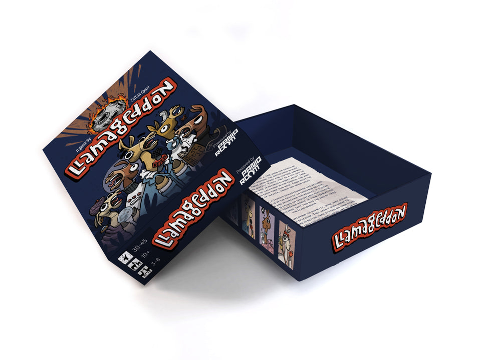 LLAMAGEDDON Board Game